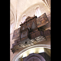 Montblanc, Santa Maria la Major, Orgel seitlich