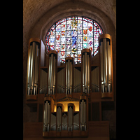 Poblet, Monestir de Santa Maria, Hauptorgel seitlich