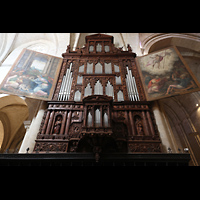 Tarragona, Catedral de Santa Tecla, Orgel perspektivisch