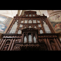 Tarragona, Catedral de Santa Tecla, Orgel perspektivisch