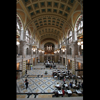 Glasgow, Kelvingrove Museum, Concert Hall, Haupthalle mit Orgel