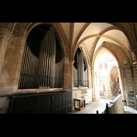 London, St. Saviour Cathedral, Orgel Seitenansicht