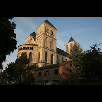 Köln, St. Kunibert, Seitenansicht von Osten