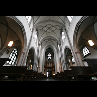 Köln, St. Severin, Innenraum mit Orgel