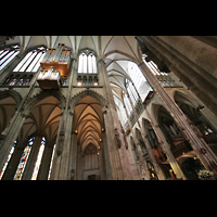 Köln (Cologne), Dom St. Peter und Maria, Langhaus- und Querhausorgel