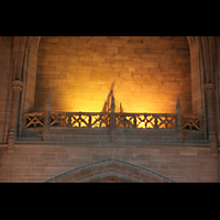 Liverpool, Anglican Cathedral (Hauptorgelanlage), Trompette Militaire in der Kuppel