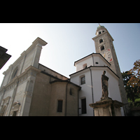 Lugano, Cattedrale di San Lorenzo, Gesamtansicht von außen