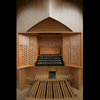 Magdeburg, Dom St. Mauritius und Katharina (Remter-Orgel), Spieltisch mit Pedal