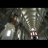 Reims, Basilique Saint-Remi, Hauptschiff mit Orgel