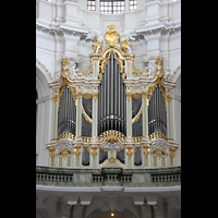 Dresden, Kathedrale (ehem. Hofkirche), Silbermann-Orgel