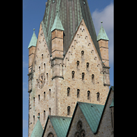 Paderborn, Dom St. Maria, St. Liborius und St. Kilian, Turm-Detail