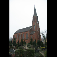 Bremen - Oberneuland, Auenkirche, Außenansicht