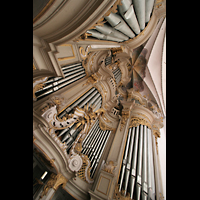 Rostock, St. Marien (Turmorgel), Orgelprospekt perspektivisch