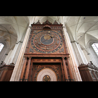 Rostock, St. Marien (Hauptorgel), Astronomische Uhr