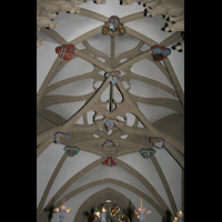 Meisenheim am Glan, Schlosskirche St. Wolfgang, Doppelgewölbe in der Grabkapelle