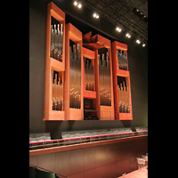 Luxembourg (Luxemburg), Philharmonie, Konzertsaal, Orgel von der Mittelempore aus