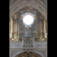 Polling, Stiftskirche St. Salvator und Heilig-Kreuz (Hauptorgel), Orgel