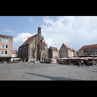 Nürnberg (Nuremberg), Frauenkirche am Hauptmarkt, Hauptmarkt mit Frauenkirche