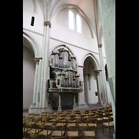 Braunschweig, Klosterkirche St. Mariae, Orgel und Hauptschiff
