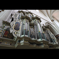 Braunschweig - Riddagshausen, Klosterkirche St. Mariae, Orgel perspektivisch