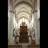 Braunschweig - Riddagshausen, Klosterkirche St. Mariae, Altar und Chorraum