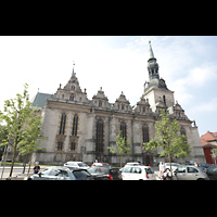 Wolfenbüttel, Hauptkirche Beatae Mariae Virgine, Südansicht von der Reichsstraße aus
