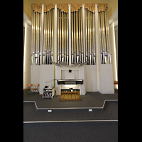 Konstanz, St. Gebhard (Konzilsorgel), Orgel mit Spieltisch