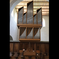 Reichenau - Mittelzell, Münster St. Maria und Markus, Orgel, Nordseite (Manuale)