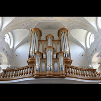Frauenfeld, Kath. Stadtkirche St. Nikolaus, Orgel perspektivisch