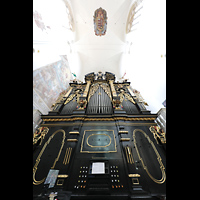 Praha (Prag), Matka Bo pred Tnem (Teyn-Kirche), Spieltisch mit Orgel