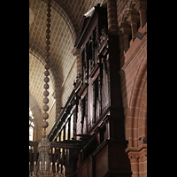 Évora, Catedral da Sé, Orgel seitlich