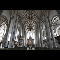 Görlitz, St. Peter und Paul, Innenraum in Richtung Chor
