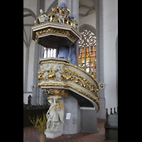 Görlitz, St. Peter und Paul (Sonnenorgel), Kanzel