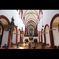 Brandenburg, Dom St. Peter und Paul, Innenraum in Richtung Chor