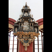 Brandenburg, Dom St. Peter und Paul, Epitaph aus Marmor und Alabaster für den Dechanten Adam von Königsmarck