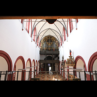Brandenburg, Dom St. Peter und Paul, Blick vom Lettner zur Orgel