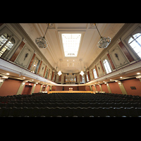Basel, Stadtcasino, Konzertsaal, Innenraum mit Orgel