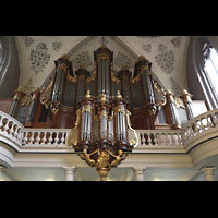 Lausanne, Saint-François (Spanische Orgel), Große Orgel