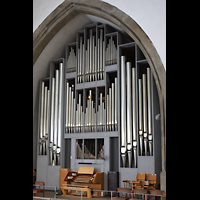 Berlin, Grunewaldkirche, Orgel von der seitlichen Empore aus gesehen