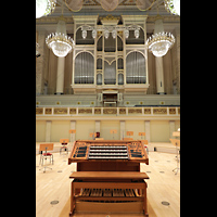 Berlin, Konzerthaus, Großer Saal, Orgel mit mobilem Spieltisch