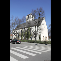 Berlin (Wilmersdorf), Lindenkirche, Ansicht von Südwesten