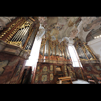 Metten, Benediktinerabtei, Pfarr- und Stiftskirche St. Michael, Orgel