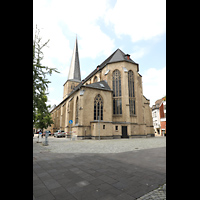 Mnchengladbach, Citykirche (Positiv), Auenansicht von Sdosten