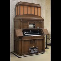 Berlin, Musikinstrumenten-Museum, Scheola-Orgel-Harmonium