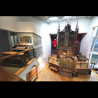 Berlin, Musikinstrumenten-Museum, Gray-Orgel und Marcussen-Orgel