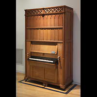 Berlin (Tiergarten), Musikinstrumenten-Museum - Wurlitzer-Orgel, Positiv um 1870