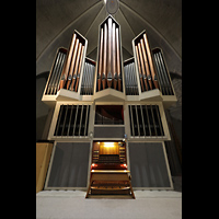 Berlin, American Church in Berlin (ehem. Lutherkirche am Dennewitzplatz), Orgel mit Spieltisch