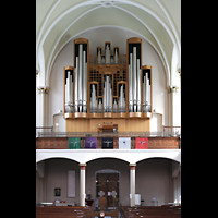 Berlin (Schöneberg), Zwölf-Apostel-Kirche (Hauptorgel), Orgelempore der kleinen Orgel