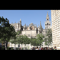 Sevilla, Catedral, Ansicht von Osten
