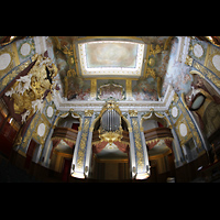 Berlin, Schloss Charlottenburg, Eosander-Kapelle, Eosander-Kapelle in Richtung Orgel